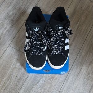 Adidas Black and White Sneakers